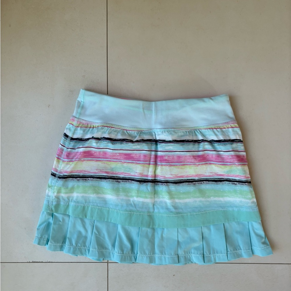 Ivivva Teal Ruffled Skirt